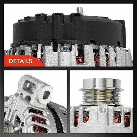 Details of Alternator Drop In Replacement For Chevy Colorado 2017-2022 3.6L V6 And GMC Canyon 2017-2022 3.6L RWD 4WD 12V 150A
