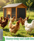 Heckuva Sturdy Galvanized Hardware Cloth 8 X 10 Feet 1/4 Inch Mesh 23 Gauge Welded Steel Fencing Roll around chickens by coop.