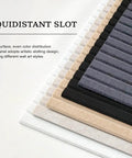 High Density Acoustic Foam Wall Panels 48 By 24 Inches Sound Dampening Tiles For Home Studio And Office in various colors.