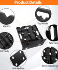 Detailed view of Heavy Duty Wire Dispenser Rack And Workstation For 34 Inch Reels, 400 Lb Pro Grade Steel Spool Holder parts.