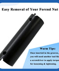 Extra Long Forend Nut Installation And Removal Tool Must Have For Mossberg 500 590 And Remington 870 Shotguns Stainless
