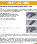 Retrofit instructions for Ready Grip Direct Connect Vacuum Handle Replacement Part With Ergonomic Soft Touch Finish