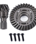 Traxxas X Maxx Front And Rear Helical Diff Ring Pinion Gear Kit Carbon Steel 32 Tooth Bevel Gear Module One Point Six Durable Replacement Parts