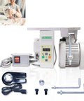 Ultra Quiet Pro Grade Sewing Machine Servo Motor with Needle Positioner visible with installation tools and control panel.