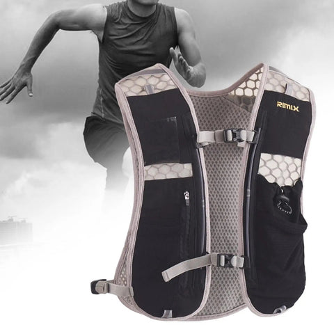 Hydration Vest And Pack For Running And Hiking Lightweight Water Rucksack Backpack With Reflective Straps For Men And Women
