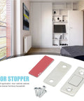 Magnetic Cabinet Catches 10 Pack Invisible Soft Catch Door Latches With Screws in front of modern cabinet