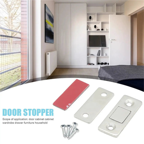 Magnetic Cabinet Catches 10 Pack Invisible Soft Catch Door Latches With Screws in front of modern cabinet