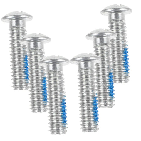Close-up of 6 Pcs Roller Skate Stopper Screws For Quad Skates Replacement Parts With Easy Installation And Brake Accessories Ideal.