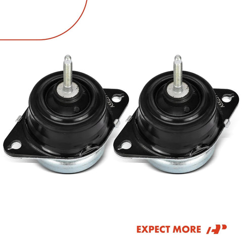Two Piece Front Left And Right Engine Mount Set For Ford Mustang 2005 2019 V6 3.7L 4.0L 4.6L 5.2L Drop In Ready Bolt In Replacement