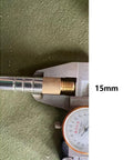 Heavy Duty 201 Stainless Steel Whip Antenna Telescopic 5.6 Meter With M10 External Thread For JPC 12 Mount measuring detail