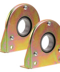 Hell Yeah Heavy Duty Two Pack Greenhouse Bearing Housing Pulley Wheel Roller Bearing Kit For Ventilation Fan Shaft Mounting Built Like Iron Made To Last Forever Smooth Operation Weather Resistant Design You Gotta Have For Farm Or Yard Today, two gold bearing housings