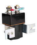 Black 48V solenoid with built-in resistor for Golf Cart 48V Solenoid Upgrade For Club Car DS And Precedent 2000 Up.
