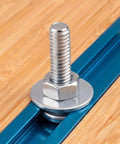 Eight Sets Of 5 16 18 T Bolts Nuts And Washers For Boat Rails With Anti Rust Coating Durable Carbon Steel Marine Hardware setup