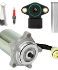 Rancher 350 Electric Power Shift Control Motor With Shift Angle Sensor Replacement For TRX350 2000 2006, black motor