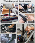 34 In 1 Magnetic Ratcheting Screwdriver Set With One Quarter Inch Socket Adapter used in various applications like DIY and garage.