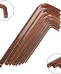Top Notch Hex Key Wrench Set With Ball Head Ends Features Massive Range From Three To Fourteen Millimeters Perfect For Any Tough Bike, Car, Or Home Repair Job You Be Doing Without Breaking A Sweat Today. ball head hex keys, 3-14mm, alloy set, angled tips