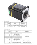 Integrated Closed Loop Stepper Motor With Built In Encoder For CNC Engraving Machines And 3D Printers, front view, 1.5 Nm torque