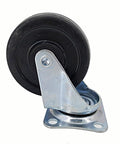 Heavy-Duty 3-Inch Polyurethane Caster Wheels, 110 Lbs Per Wheel with metal mounting plate for smooth movement.