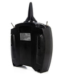 Back view of DXS Transmitter With AR410 Receiver, features ergonomic grip for precise fatigue free control in RC performance upgrades.