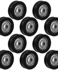 Multiple Sliding Barn Door Wheel Nylon Pulley With U Groove For Cabinet Closet And Window Doors 1.06 Inch Roller Bearing
