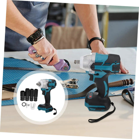 Kickstart Your Garage Game With This Badass Kallory Rechargeable Electric Impact Wrench. Boasting High Torque Power For Effortless Tire Swaps And Quick Maintenance. No Battery Included But Ready To Rock Any Project. A Serious Pro Grade Tool That Makes