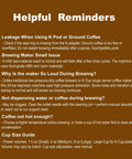 Helpful reminders about Mini Multi Pod Coffee Maker For Keurig K Cup Nespresso Original Dolce Gusto And Ground Coffee issues.