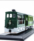 1/87 Scale Swiss G3-3 Rail Tram Vintage 1894 Steam Locomotive Model With Display Base showcasing detailed design
