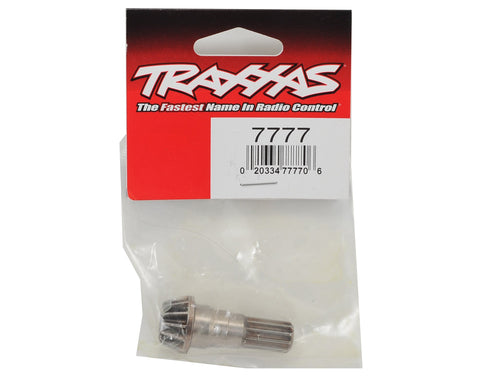 X-Maxx Front Differential Pinion Gear Hardened Steel Replacement Part For Monster Truck RC Durable High Torque Performance For Off Road Bashers Beefed Up Upgrade Ready To Install in packaging