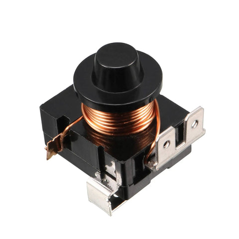 Refrigerator Start Relay Three Eighths HP 280W And Compressor Thermal Overload Protector One Third HP 250W in copper coil design