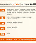 Compatibility list for Pro Grade Replacement Meat Probe For Ninja FG550 FG551 Smart XL 6in1 Indoor Grill With Air Fry Smart Thermometer Compatible 1 Pack Fits IG651 And Other Foodi Models Easy Accessory.