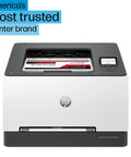 Color Laser Printer For Small Offices, Wireless Duplex Office Printer With Fast Color Printing Up To 26 Ppm. Front view of printer.