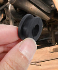 Motorcycle Rubber Grommets Kit 10 Pcs Easy Installation And Lightweight Durable Rubber For Side Cover Replacement Stylish Bike Accessories Gaskets To Level Up Your Ride For Quick Upgrades And A Sleek Custom Look, black rubber grommet close-up