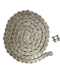 Heavy Duty Roller Chain Rivet Type 80Rc Fits Ref No 4365-109 And 3016-1080, coiled steel chain with connecting link.