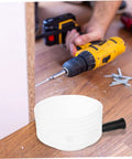 Transparent Drill Dust Collector Cover For Electric Drills And Grinders With Rock Solid Debris Shield to tame dust while drilling.