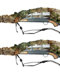 Heavy Duty Weatherproof Long Rifle And Shotgun Slicker All Weather Rain Guard Alpine Mountain Camo Fits 38 To 56 Inch Barrels For Rifles Or Shotguns 2 Pack D24