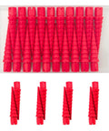 Red 20 Pack Stripped Screw Hole Repair Anchors For Door Hinges And Wood Screws Sizes 2 To 16, Durable ABS Material in packaging