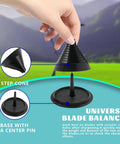 Universal blade balancer from the lawn mower blade sharpening kit for drill use upgraded blade assist sharpener with balancer.