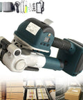 Boss Level Handheld Electric Strapping Machine With 4000 Mah Battery Automatic Pp Pet Strap Welder for secure packaging.