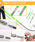Premium Street Tough Insulated Rescue Hook Deadstick For Master Electricians showcases quick connect joint and fiberglass build features.