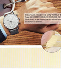 Pro Grade Movement Adhesive For Watches 5 Pack Dial Sticking Pads Waterproof Ultra Durable Double Sided 2x5mm Adhesive Pads