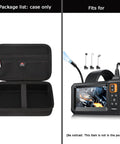 Rugged Tough Case For Borescope Inspection Cameras That Keeps Your Gear Safe From Drops And Water Fits MugEasy Daxiongmao DEPSTECH Telsong Lightswim SKYBASIC And Other Popular Models, 8.1x5.7x3 in case only