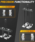Badass Heavy Duty 12 Piece Bearing Separator And Puller Set With 5 Ton Capacity Designed For Removing Gears Pulleys Bearings From Cars Trucks ATVs Easily With Robust Grippers For Quick Fixes In Home Garage Or Professional Shop Boss. Chrome alloy puller set, 1.2-2.75 in