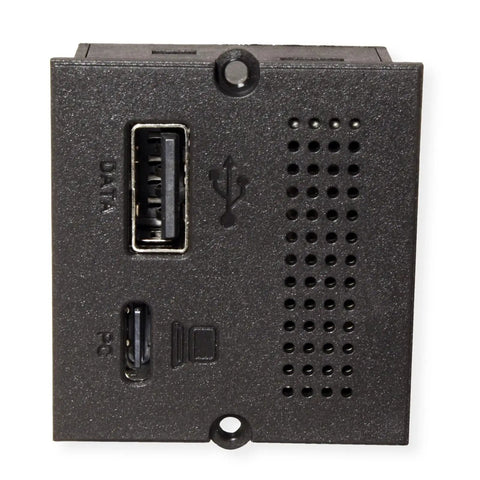 Sleek Black Portable Replikator Usb C Notebook All In One Laptop Featuring Plug And Play Connectivity and snappy processing power ports and slots.