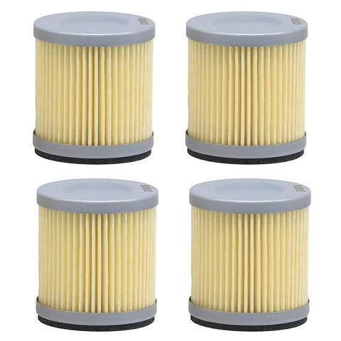 4 Pack Air Intake Filter Cartridge 65 mm By 72 mm 15 Micron Replacement 90950500000 C75 2 For Becker Dry Vane Vacuum Pumps