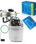 Electric Fuel Pump Assembly For GM Suburban 1500 Avalanche Yukon XL 1500 Escalade ESV EXT 2008 To 2014 5.3L And 2009 To 2014 6.2L Engines Plug And Play Ready To Install Direct Fit with packaging and manual.