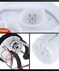Heavy Duty Electric Fuel Pump Module Assembly With Pressure Sensor For Land Rover Discovery 1999 Through 2004 detailed views of connectors and base.