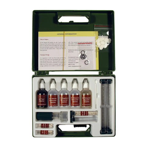 80 Test Pro Soil Test Kit For Gardeners And DIY Yard Pros With PH Nitrogen Phosphorus And Potassium Tests In A Sturdy Plastic Case Easy To Follow Instructions Plant Specific PH Guide And Soil Conditioning Tips Green