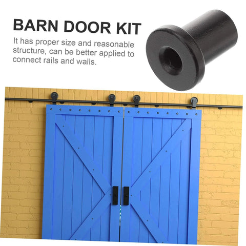 Set Of 5 Barn Door Spacer Hardware Track Connectors For Sliding Barn Doors Durable Wall Mount Spacers For Track Assemblies