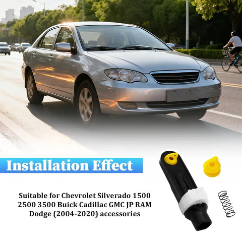 Transmission Shifter Cable Linkage Bushing Repair Kit Replaces 15276979 52855956AG with installation effect image