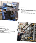 Industrial machinery in use showcasing application areas for 150 Piece 304 Stainless Steel Snap Rings Set C Clip Retaining Rings